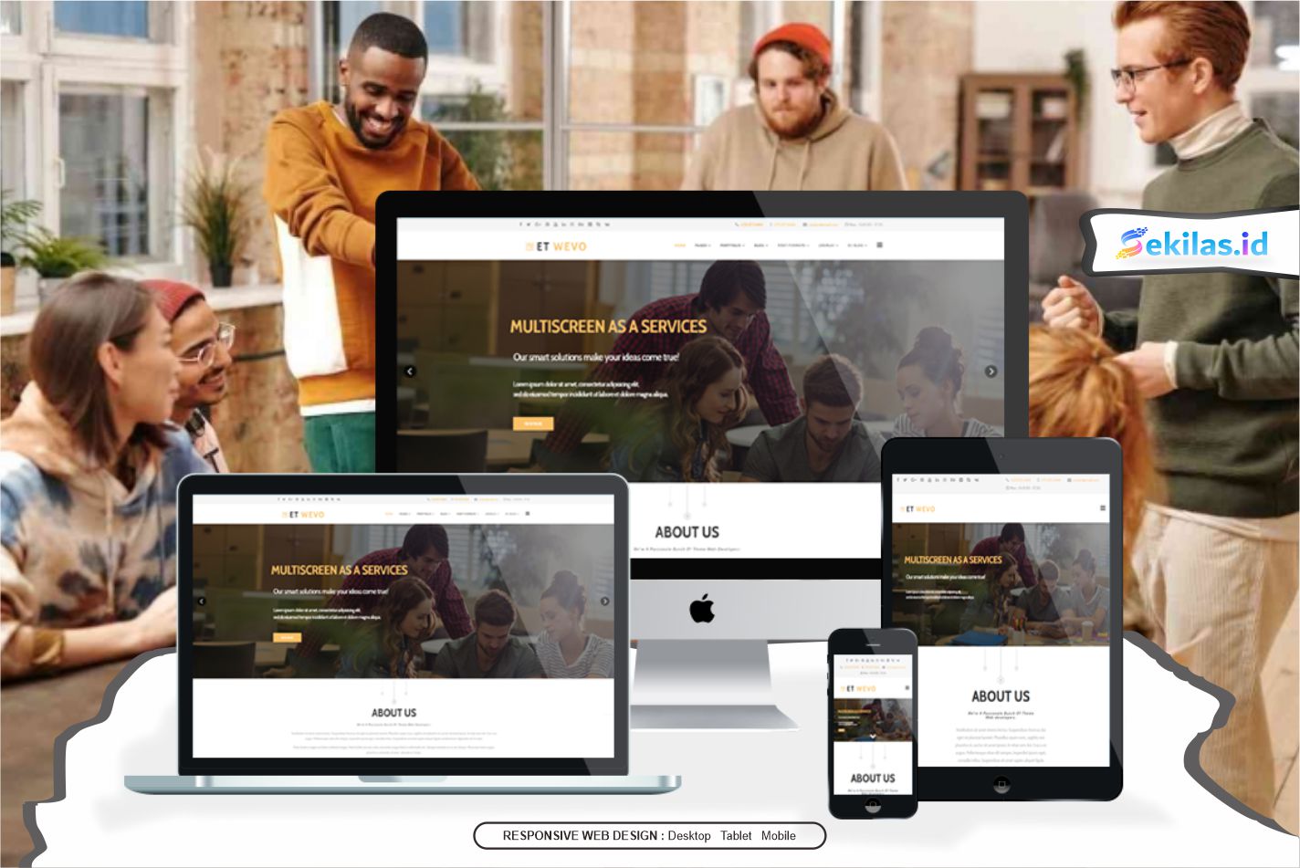 Preview profile website by sekilas.id